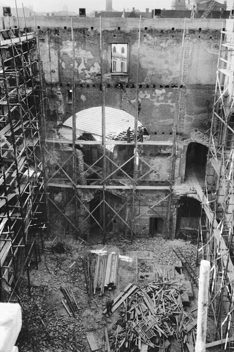 Allerheiligen Hofkirche - Kriegszerstörung