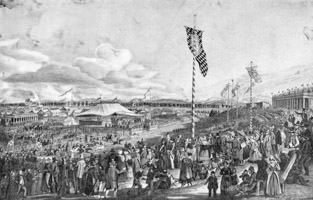  – Pferderennen auf der Thersesienwiese