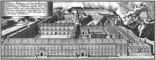  – Residenz gegen Westen