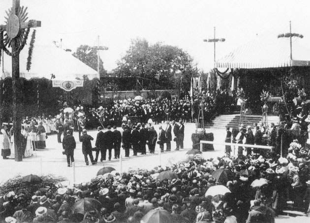 Grundsteinlegung St. Margaret