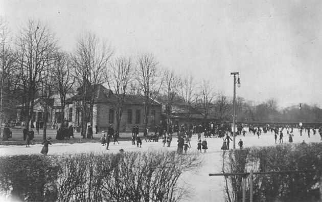 Eislaufbahn am Tivoli