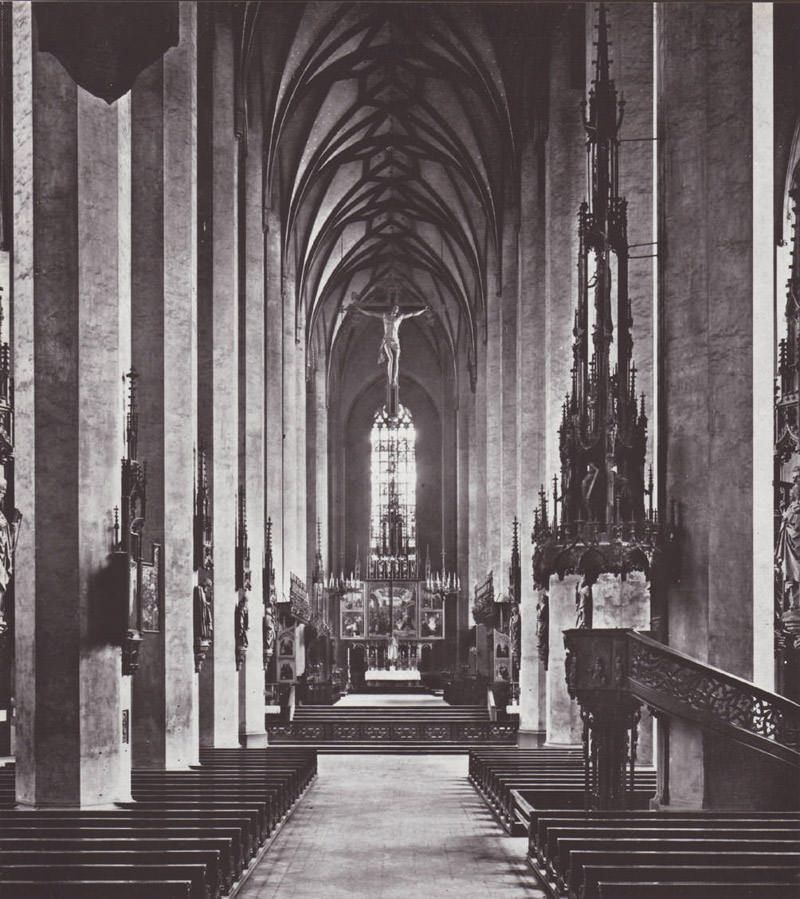 Das Innere der Frauenkirche