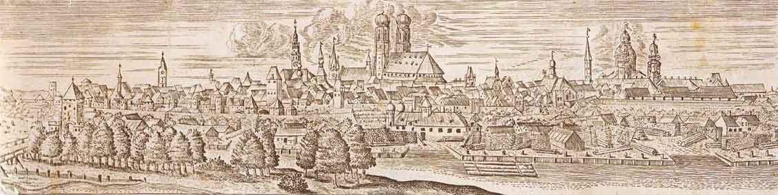 Stadtansicht aus dem 17. Jahrhundert