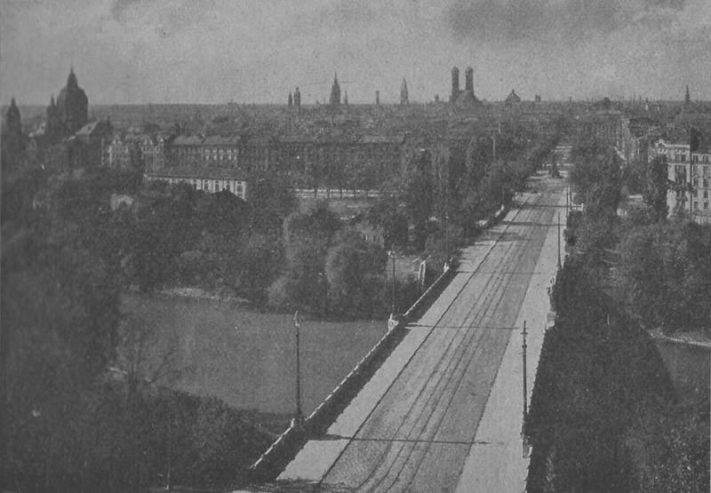 Maximilianbrücke und Maximilianstraße