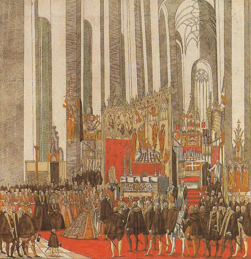 Hochzeit Wilhelm V. in der Frauenkirche