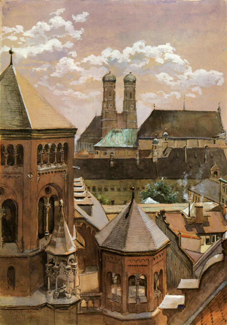 Blick über die Dächer