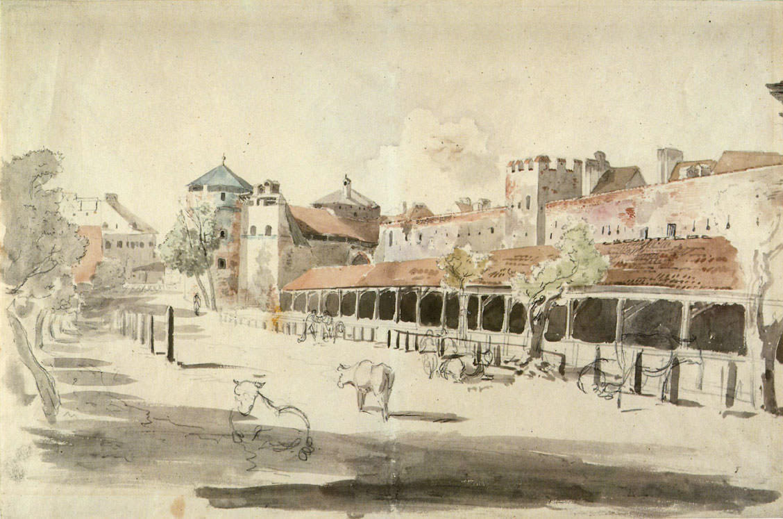 Stadtmauer mit dem Angertor