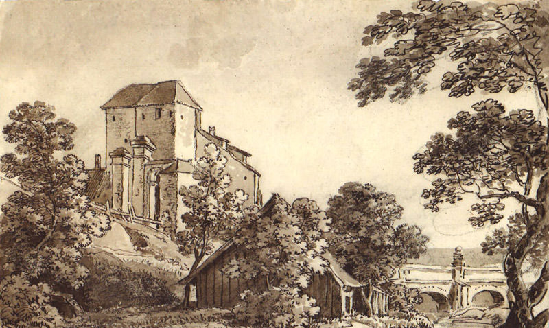 Auer Tor mit Brunnhaus