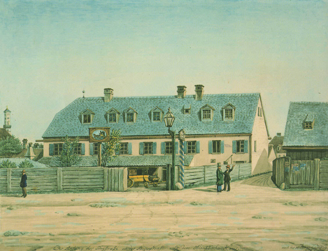 Das Anwesen des Lohnkutschers Krenkl