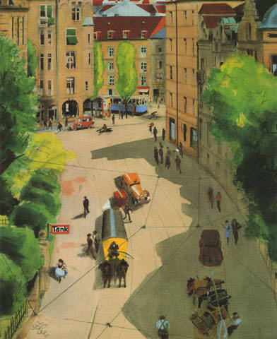 Einmündung der Kobellstraße