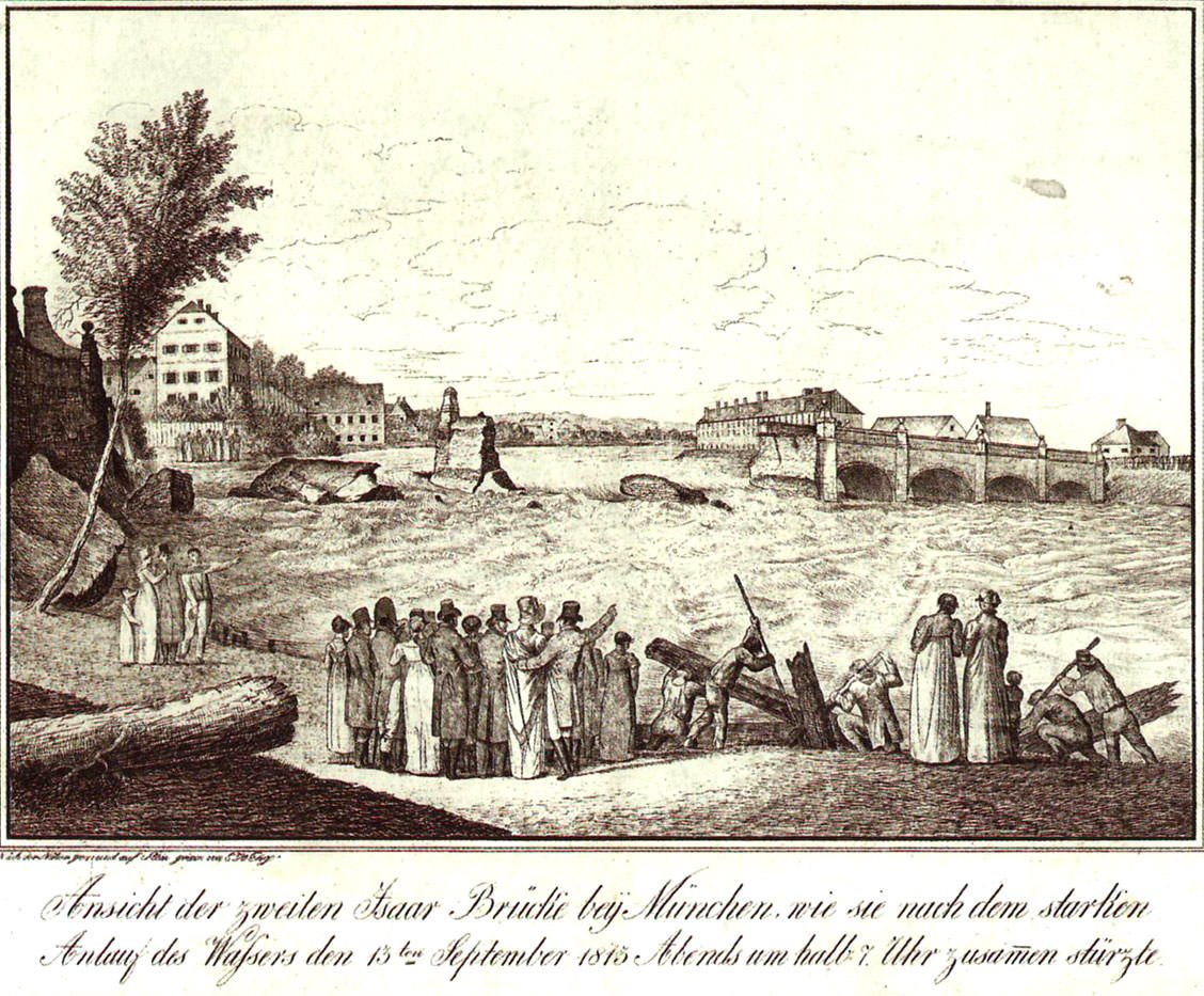 Einsturz der Isarbrücke