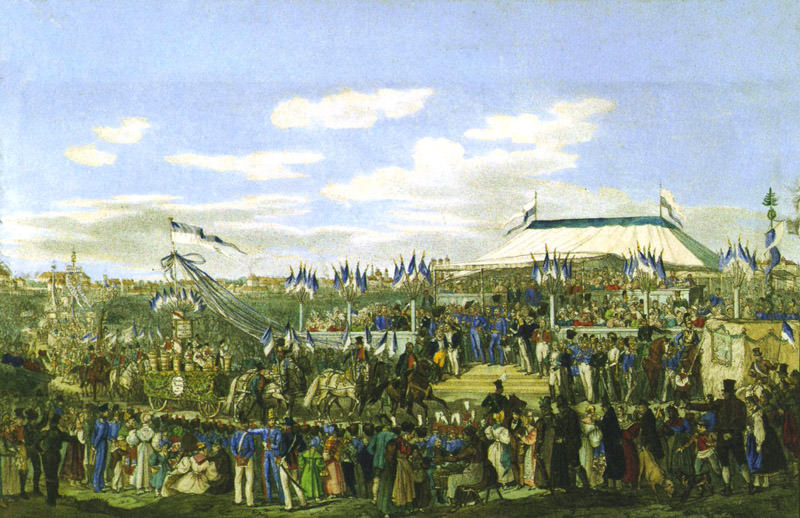 Festzug zum 25. jährigen Bestehen