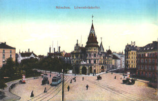  – Postkarte vom Stiglmaierplatz