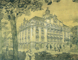  – Vorentwurf Haus des Handels