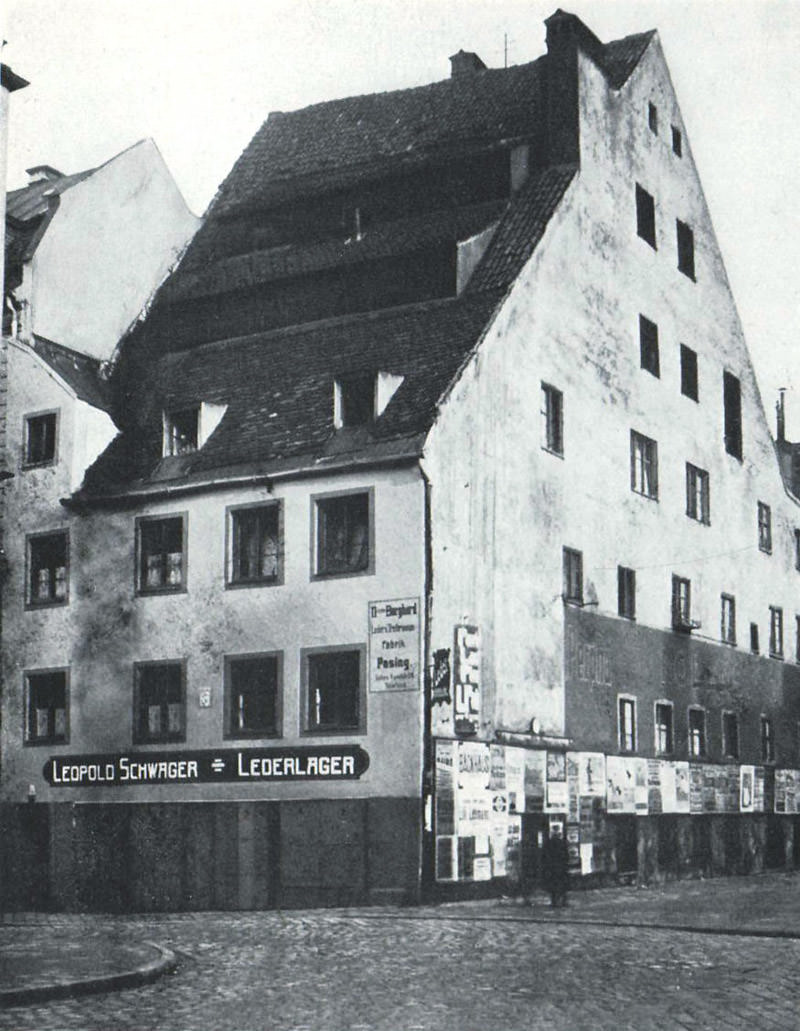 Giebelhaus in der Ledererstraße
