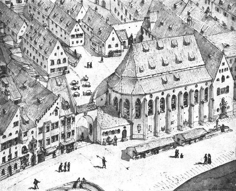 Die Heiliggeistpfarrkirche und das Heilliggeistspi