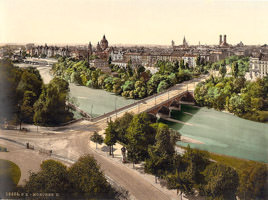  – Maximiliansbrücke um 1900