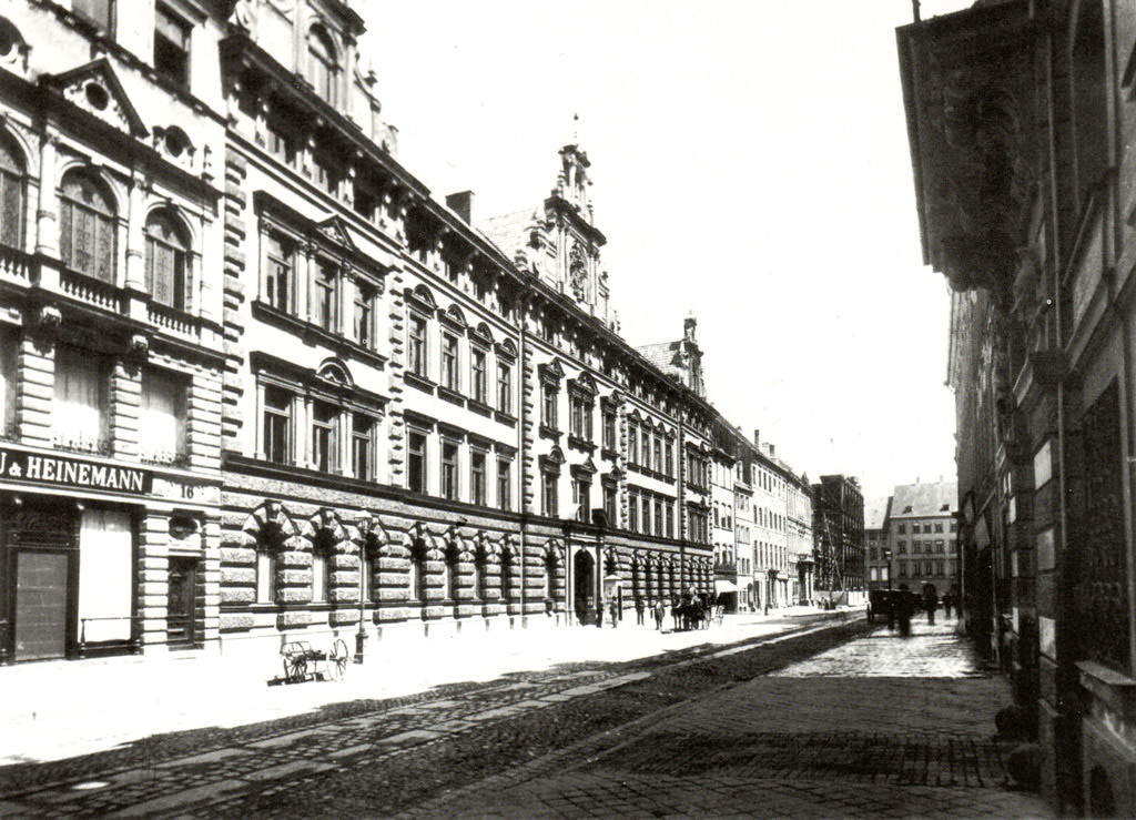 Das Landtagsgebäude in der Prannerstraße