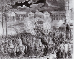  – Ankunft der Leiche König Ludwig I. in München