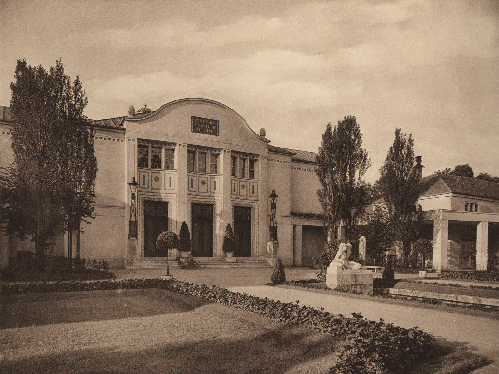 Künstlertheater im Ausstellungspark um 1910