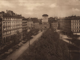 Tiez Hermann – Isartorplatz um 1910