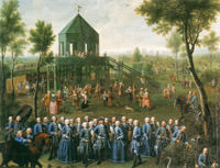 Horemans Peter Jakob – Kurfürst Karl Albrecht (Kaiser Karl VII.) mit Gemahlin