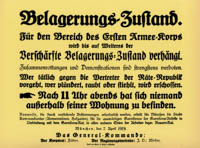  - Belagerungszustand