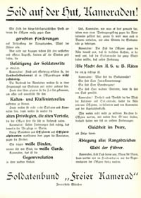  – Seit auf der Hut, Kameraden!