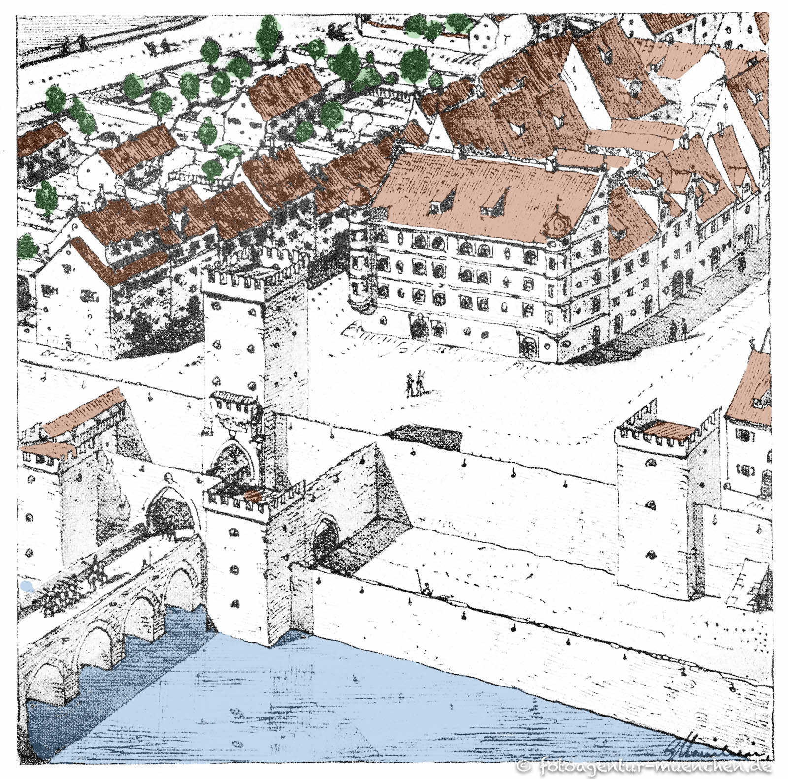 Das äußere Schwabinger Tor