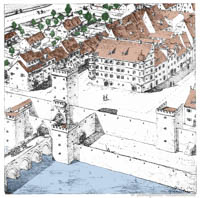 Steinlein Gustav – Das äußere Schwabinger Tor