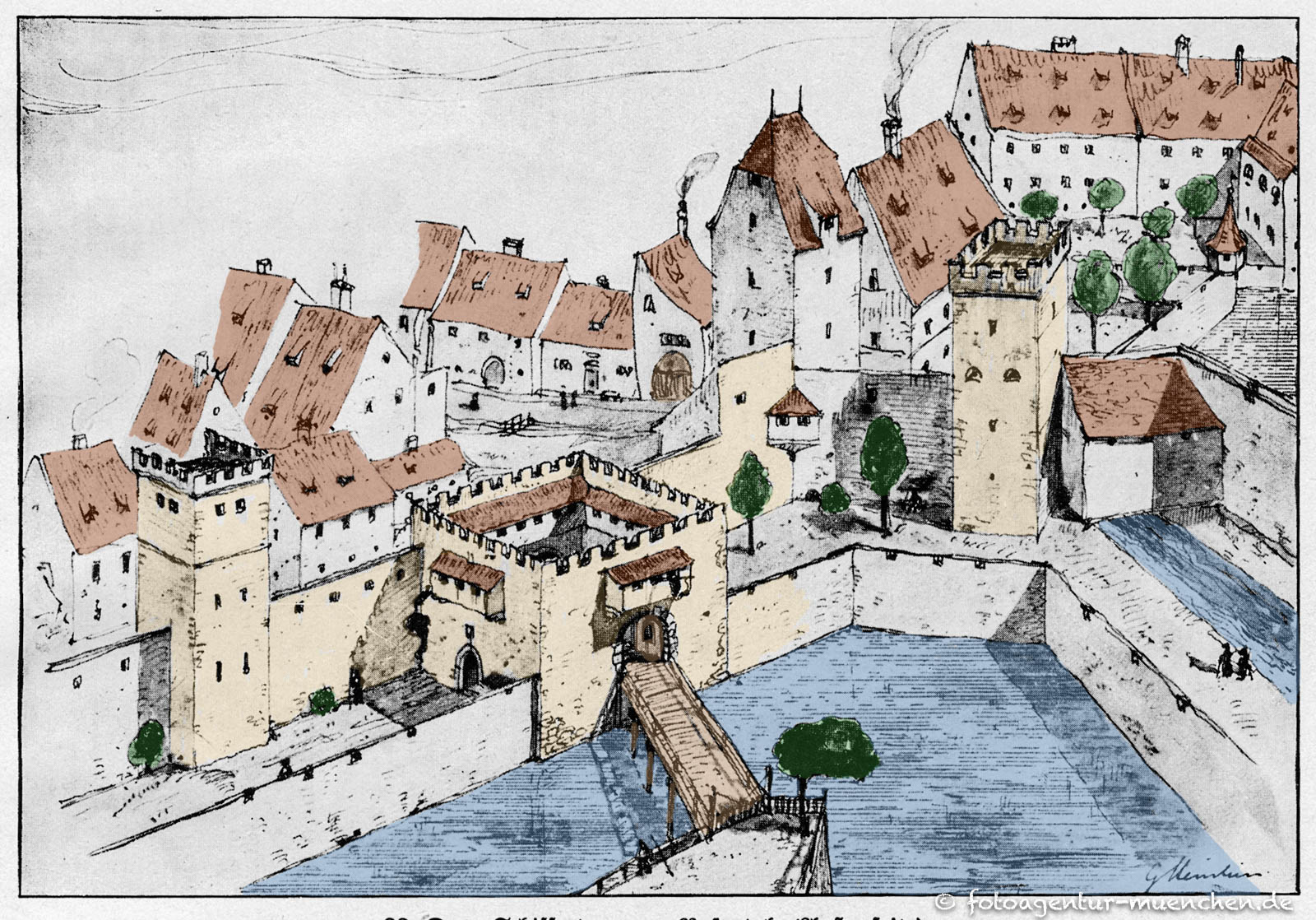 Das Isartor (Innenseite)