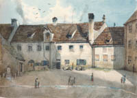 Puschkin Joseph - Petersplatz mit magistratischen Amtsgebäude und Wieskapell