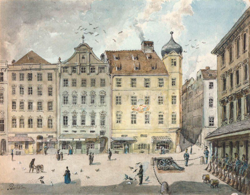 Südseite des Marienplatzes