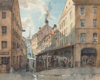 Puschkin Joseph – Schmiede an der Ecke der Sendlinger Straße 