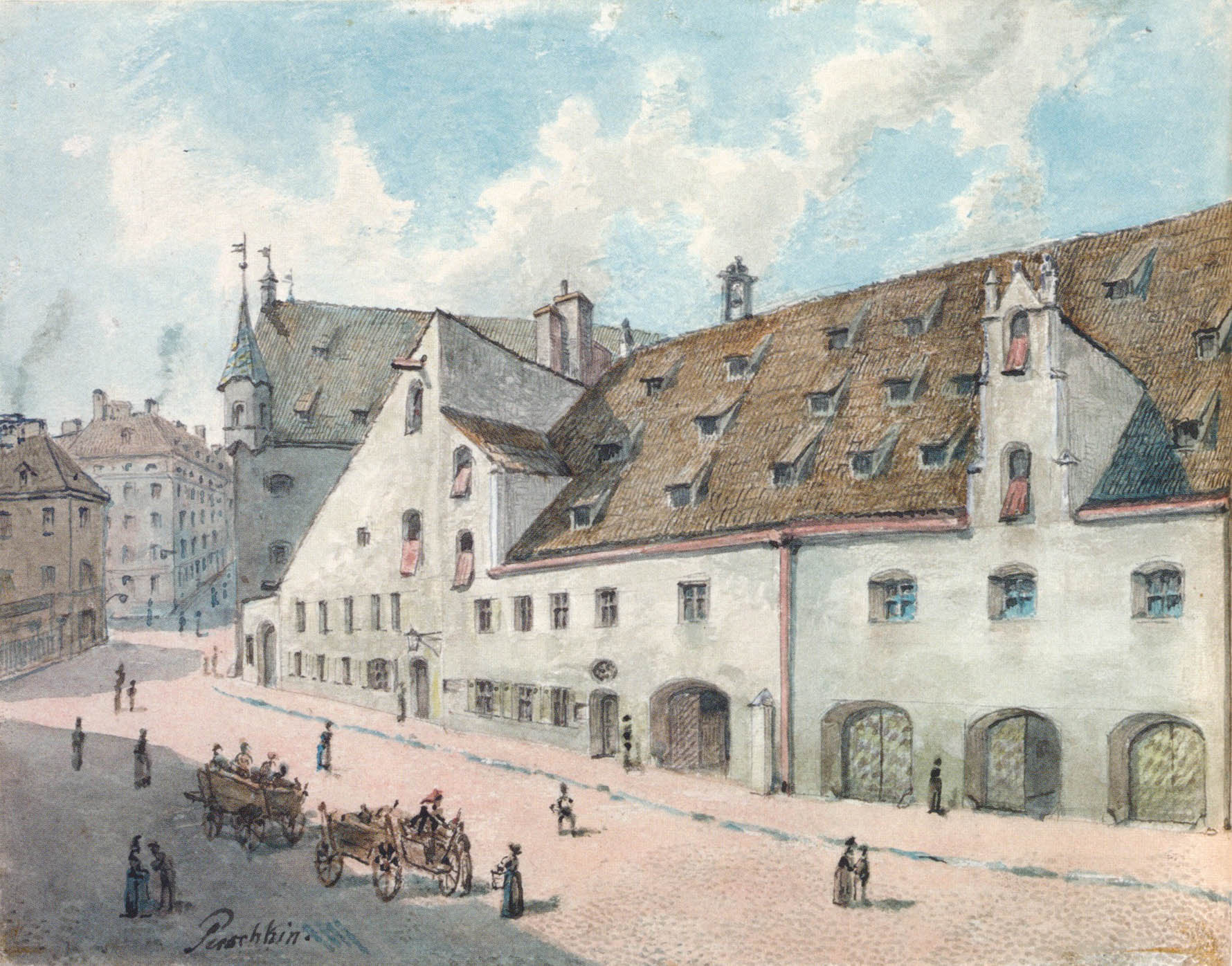 Das Stadthaus und der Stadtmarstall