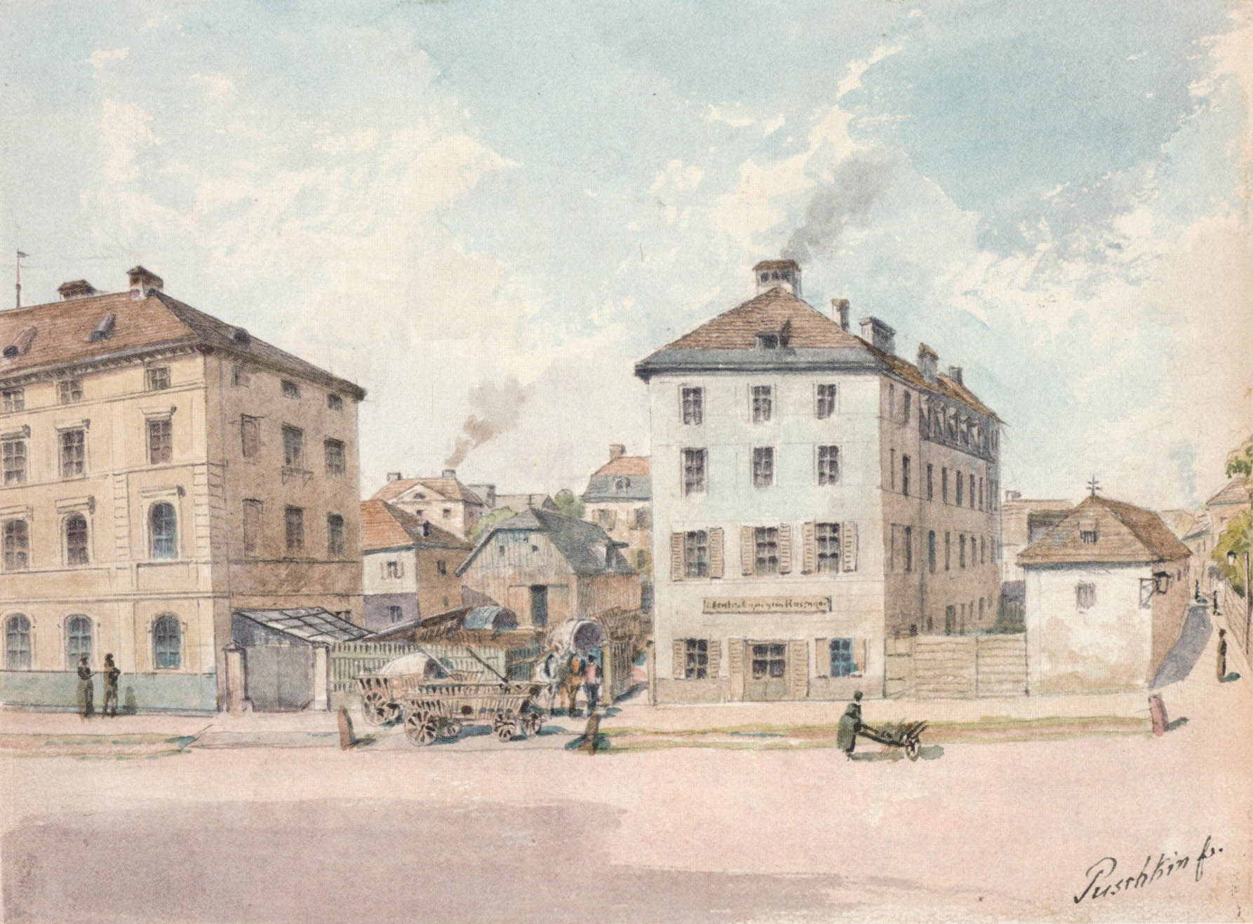 Gasthaus »zum großen Rosengarten«