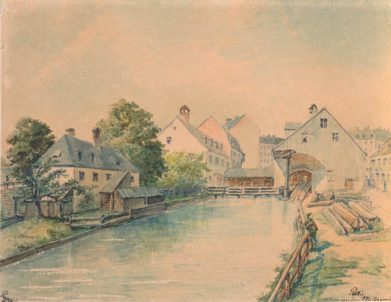 Die Westermühle an der Westermühlstraße