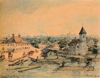 Puschkin Joseph – Der Wasserturm an der oberen Lände