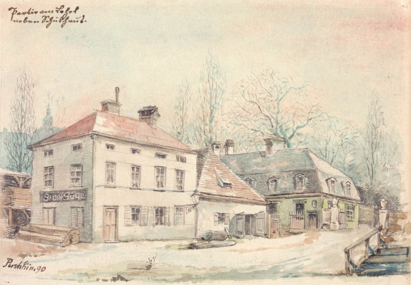 Der Stadt Schneid- und Sägemühle am Lehel