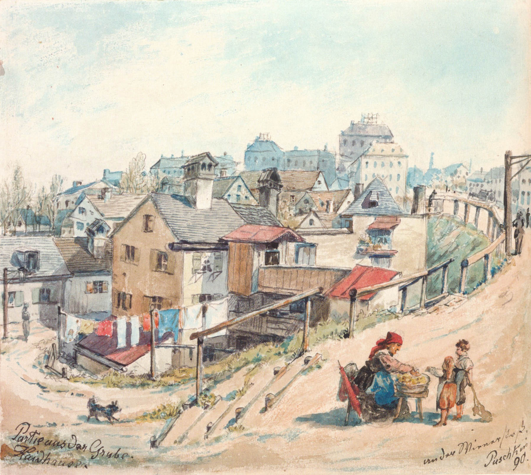 An der Grube nächst der Wienerstraße in Haidhausen