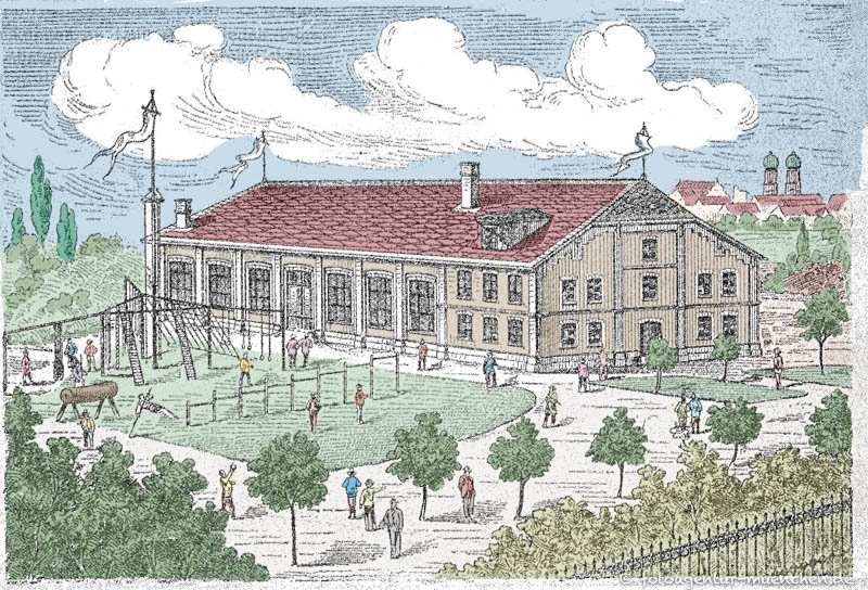 Turnhalle – Häberlstraße – Rank Gebrüder 