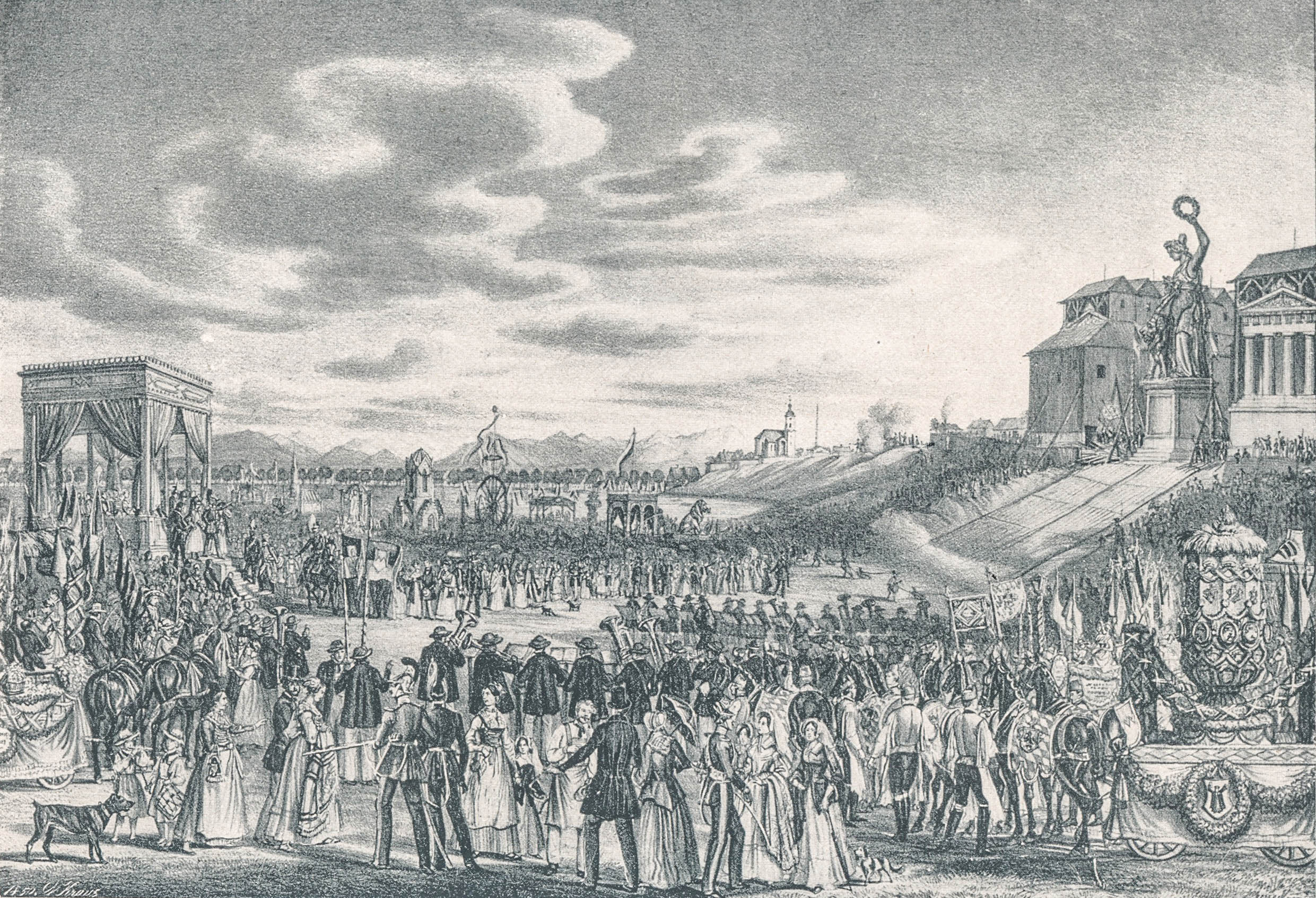 Enthüllung der Bavaria