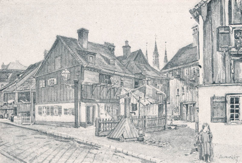 Der „Grafenwinkel“ in Haidhausen 1898