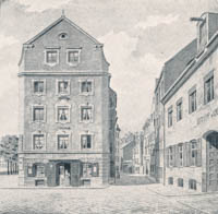 Huber Ludwig – Der „Gänsbühl“ am Anger 1898