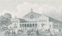  – Der Bahnhof in München. 1847-49