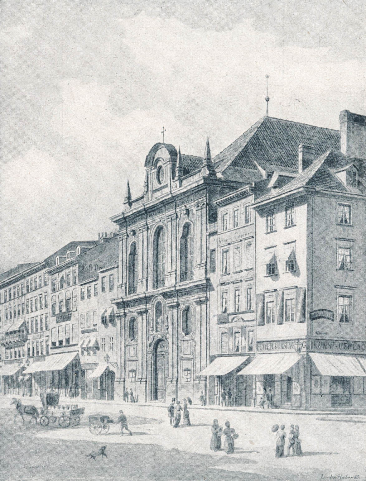 Der „Bürgersaal“. 1888