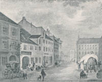 Christfeld – Die „Neuhausergasse“, 1830
