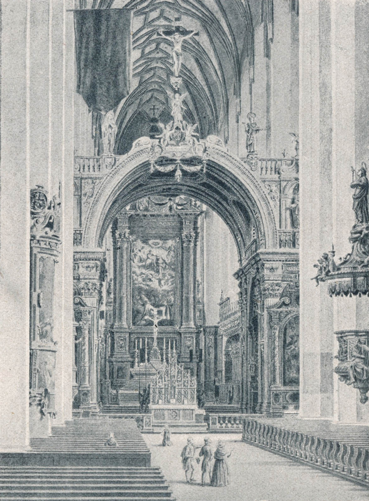 Der „Bennobogen“ in der Frauenkirche