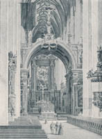 Der „Bennobogen“ in der Frauenkirche