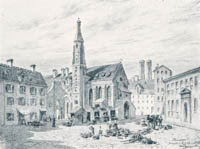 Ruppert Otto von – Der „griechische Markt“ mit Salvatorkirche. 1875